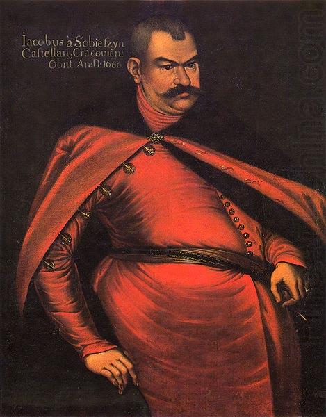 Portrait of Jakub Sobieski, castellan of Krakow., unknow artist
